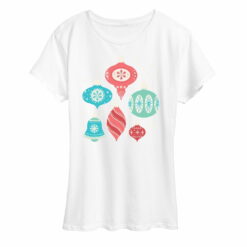 Christmas - Retro Ornaments Shirt, Gift for her