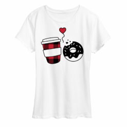 Coffee And Donut Shirt, Gift for her