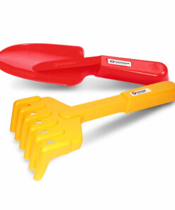 2 Piece Garden Set - Includes Hand Rake & Shovel