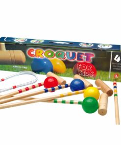 Children's 4 Player Croquet Set