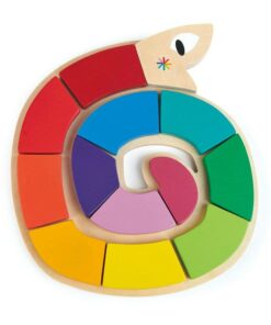 Color Me Happy Snake Puzzle