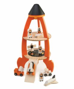 Cosmic Wooden Rocket Play Set