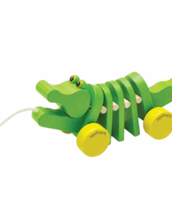 Dancing Alligator Wooden Pull Toy