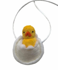 Duckling in an Egg Necklace