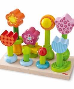 Flower Garden Wooden Sorting and Stacking Game