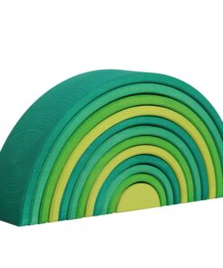 Forest Green Wooden Rainbow Tunnel