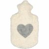 Hot Water Bottle with Organic Cotton Cover