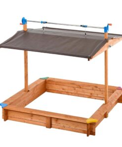 Kids Wooden Sandbox with Cover