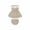 Knit Doll Outfit - 12" Dress & Headband