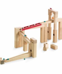 Large Wooden Marble Run Set