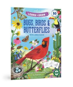 Learn to Draw Bugs, Birds, & Butterflies