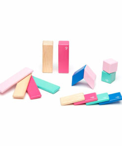 Magnetic Wooden Blocks - 14 Piece Set - Blossom