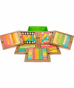 Magnetic Wooden Blocks Classroom Kit - 240 Pieces