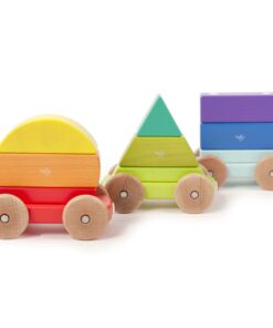 Magnetic Wooden Shape Train