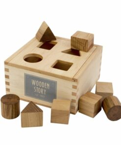 Natural Shape Sorter Box