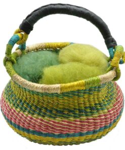 Organic Wool Easter Grass