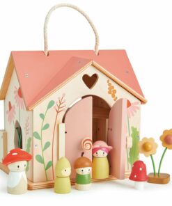 Rosewood Cottage Mini Wooden Dollhouse