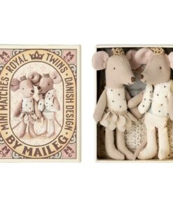 Royal Twin Mice in a Matchbox