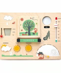 Seasonal Wooden Weather Station