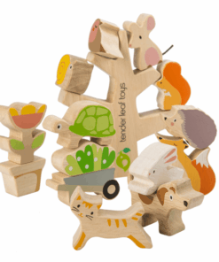 Stacking Garden Friends Wooden Game