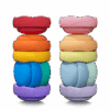 StapelsteinÂ® Rainbow Kids Stepping Stones - 12 pieces
