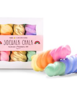 Unicorn Horn Sidewalk Chalk - Pastel
