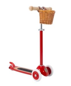 Vintage 3-Wheel Scooter for Kids (Multiple Colors)