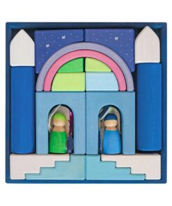 Wooden Building World Polar Light Set