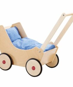 Wooden Doll Pram