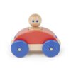 Wooden Magnetic Racer - Red
