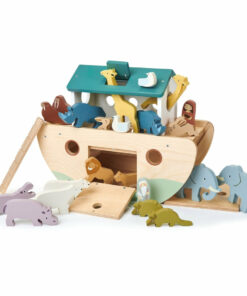 Wooden Noahâ€™s Ark Play Set