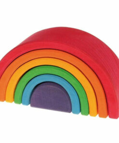 Wooden Rainbow Tunnel - 6 Piece