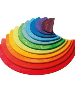 Wooden Semicircle Building Set