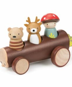 Wooden Timber Taxi