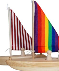 Wooden Toy Sailboat