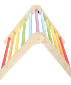 Wooden Triangle Foldable Climbing Frame