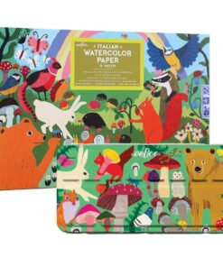 Woodland Watercolors & Italian Paper Pad Set