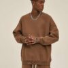 350G Fleece Men Long Sleeve Sweatshirt