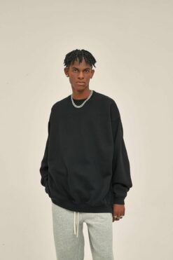 360G Loose Fleece Men Sweatshirt