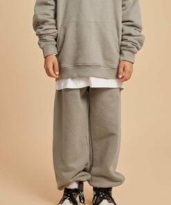 365G Fleece Solid Color Sweatpants